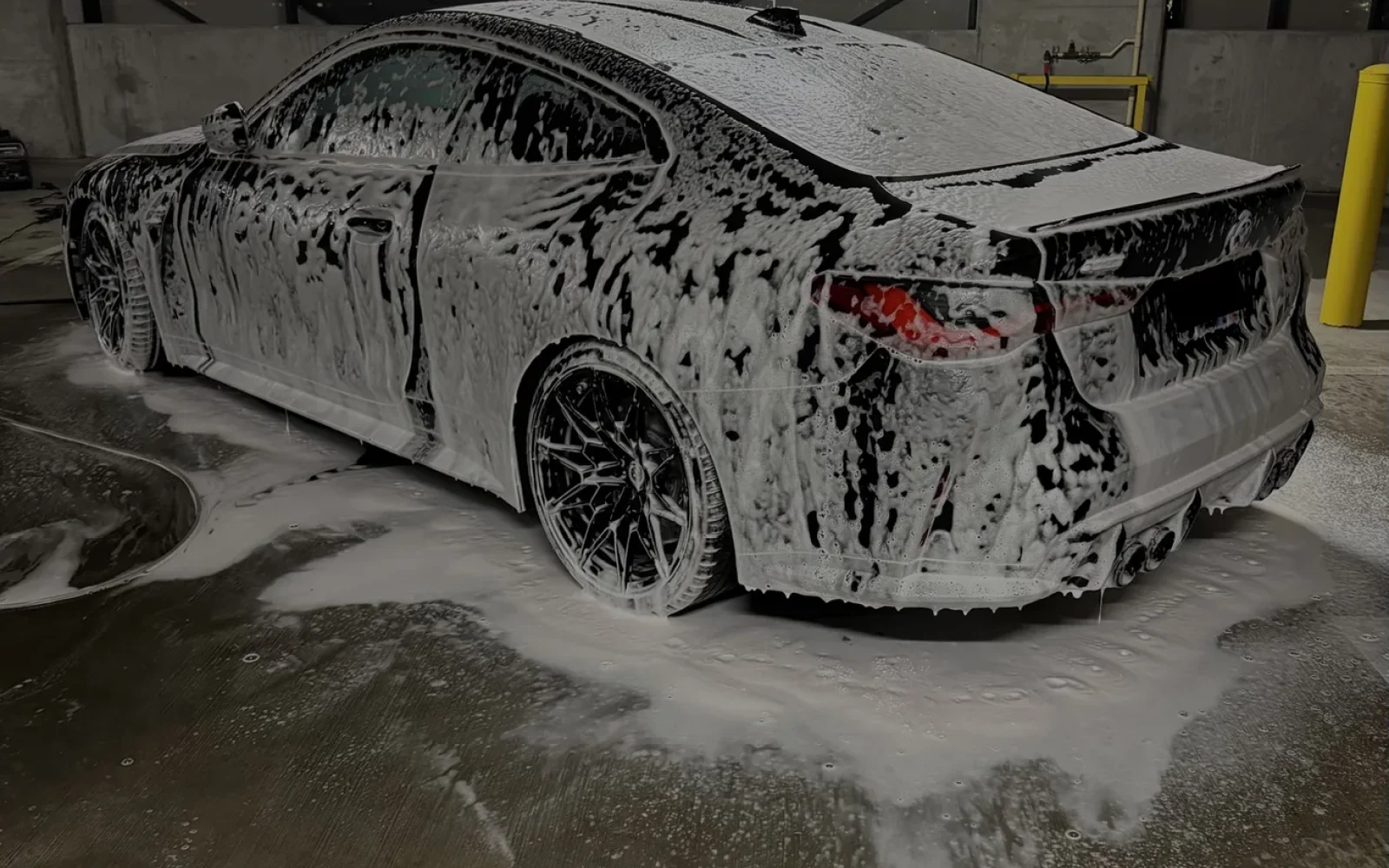 Foam pre-wash